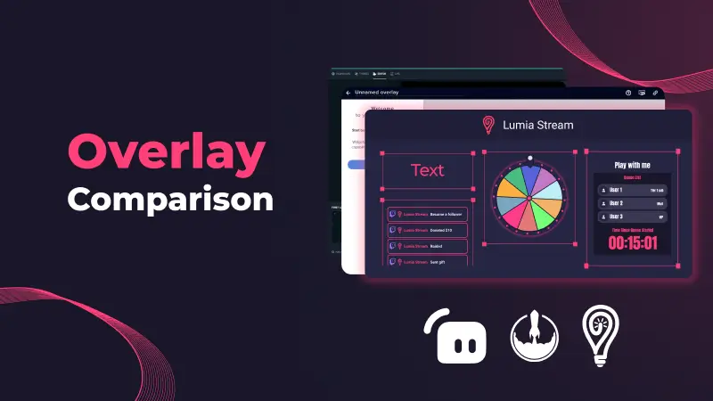 Compare StreamElements vs Streamlabs vs Lumia Stream Overlays